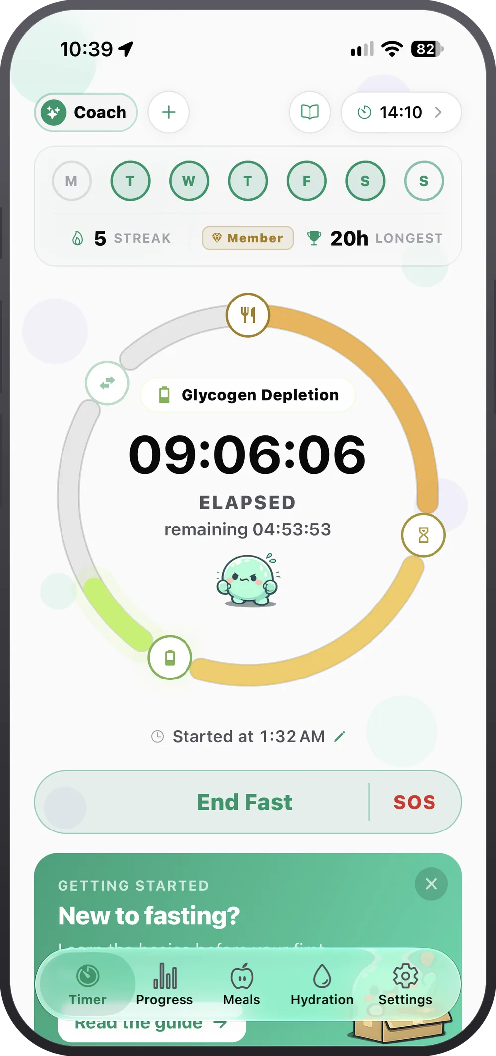 FastBreak app timer